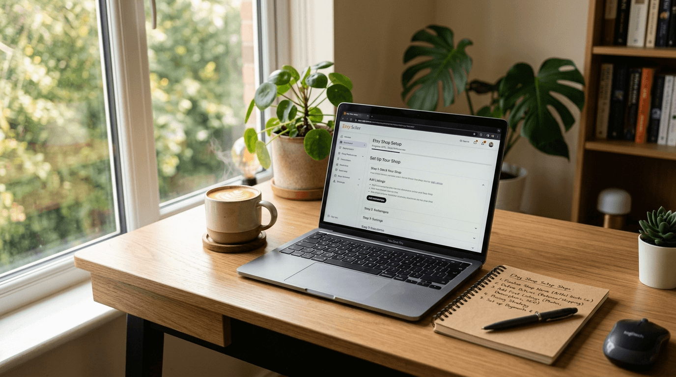 Cover for How to Open an Etsy Shop Step by Step in 2026: The Complete Guide