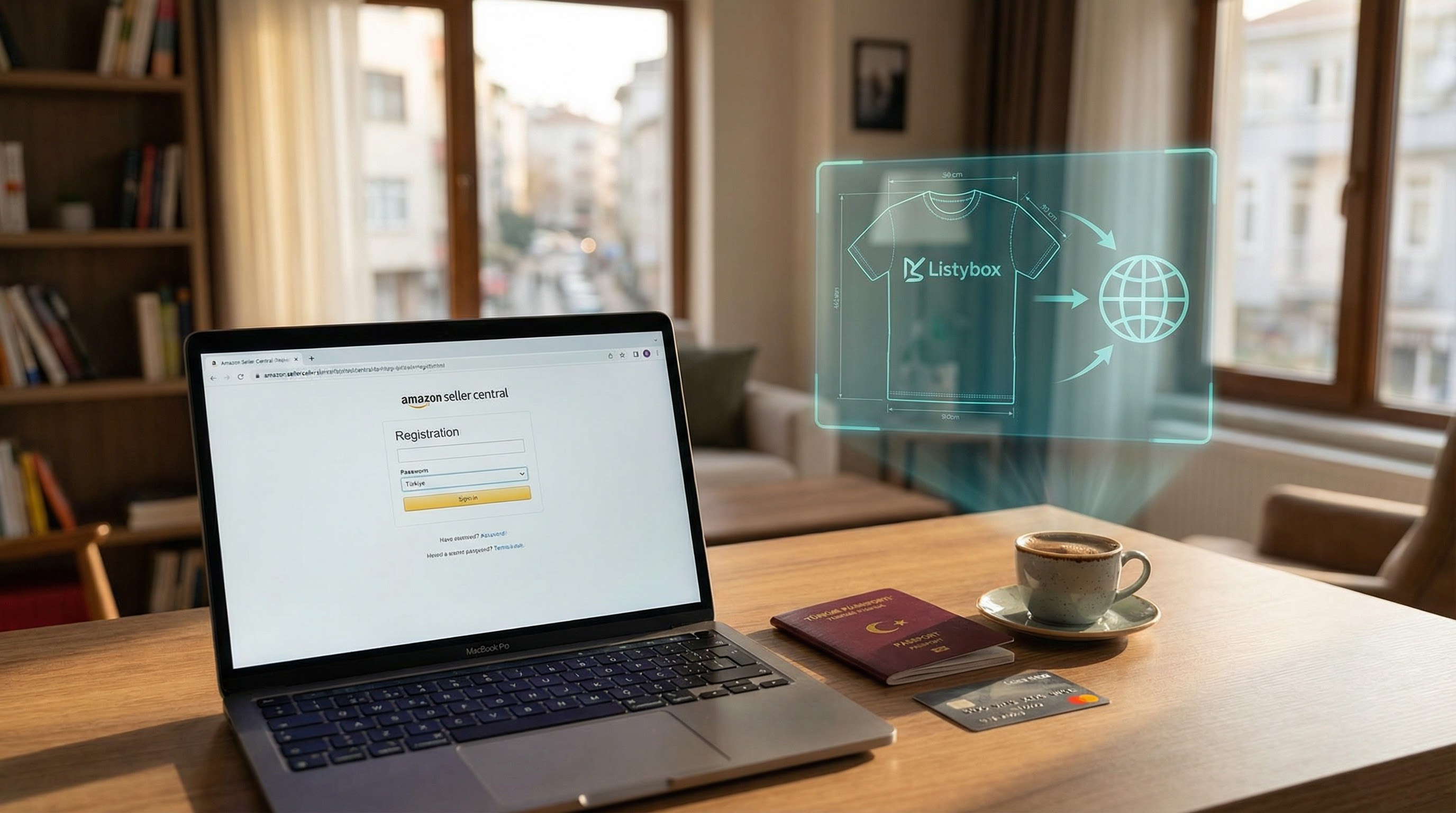 Cover for How to Create an Amazon Seller Account: The Complete Beginner's Guide