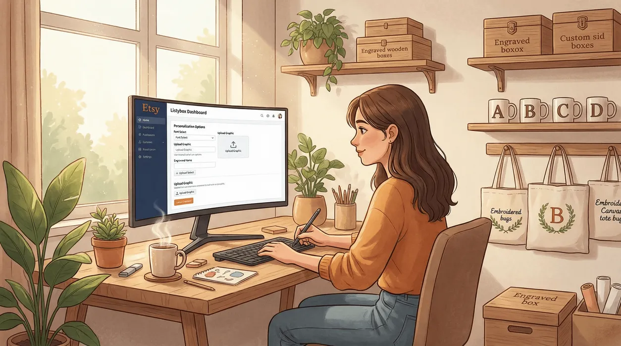Etsy Personalization: How to Command Premium Prices and Scale Your POD Business blog post