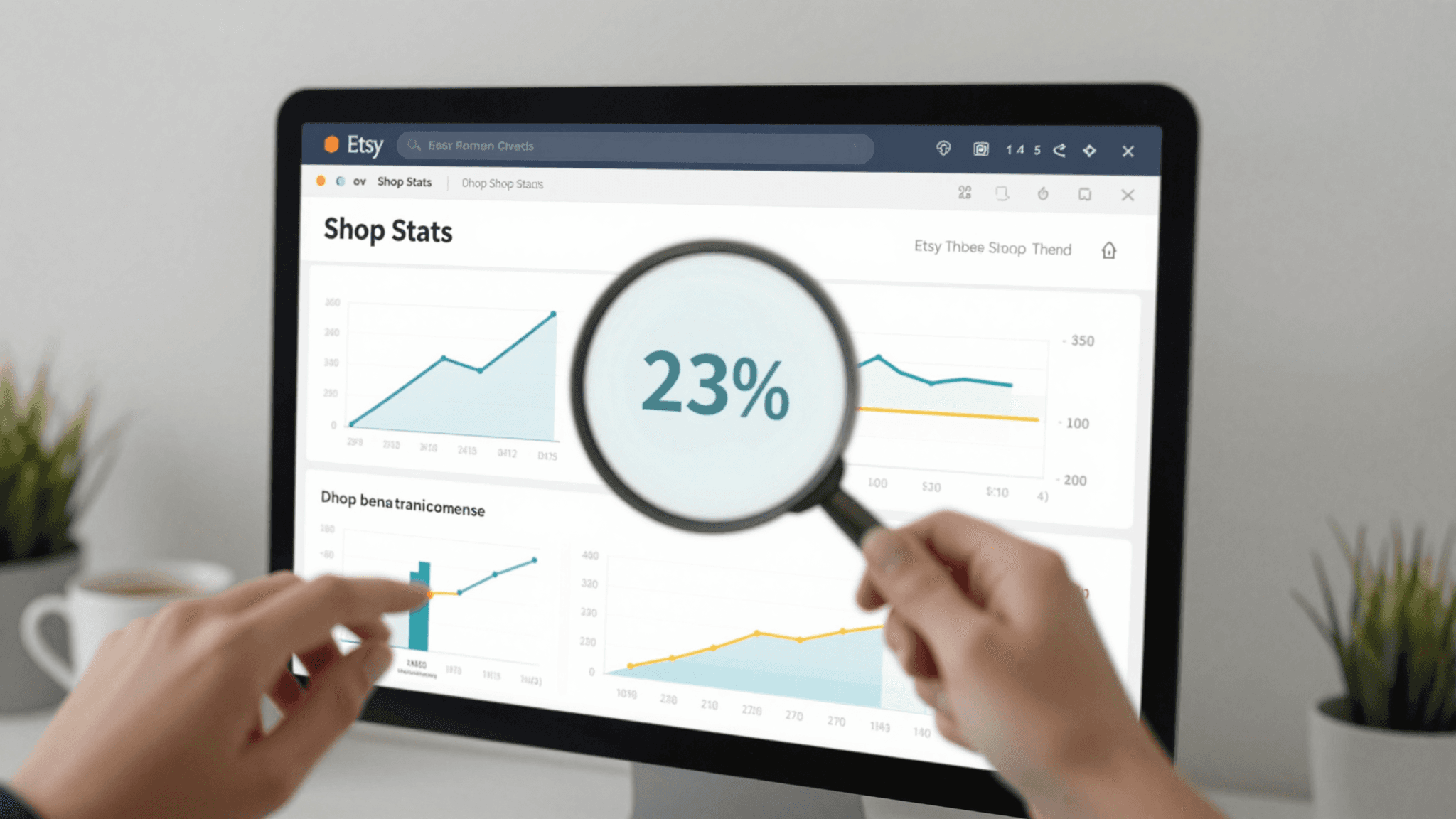 Cover for Etsy Shop Stats: Your Data-Driven Path to Print on Demand Success