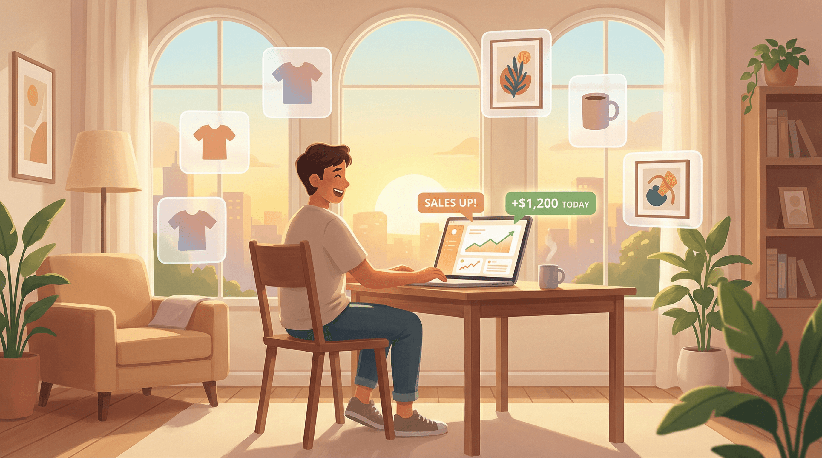 Cover for Passive Income 2026: The Ultimate Guide to Building Wealth with Print on Demand