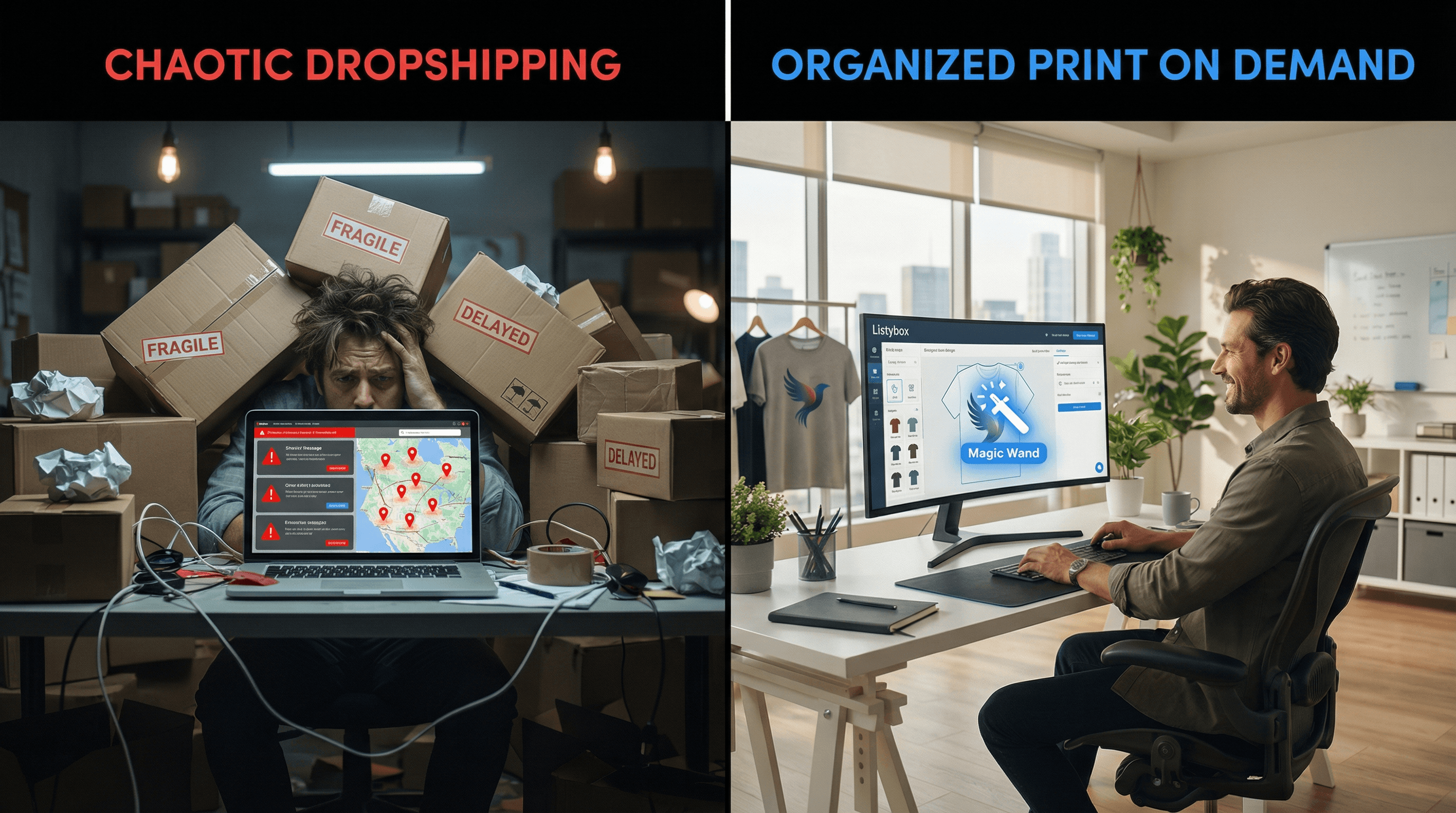 Cover for What is Dropshipping vs. POD: The Ultimate Comparison for Etsy Sellers
