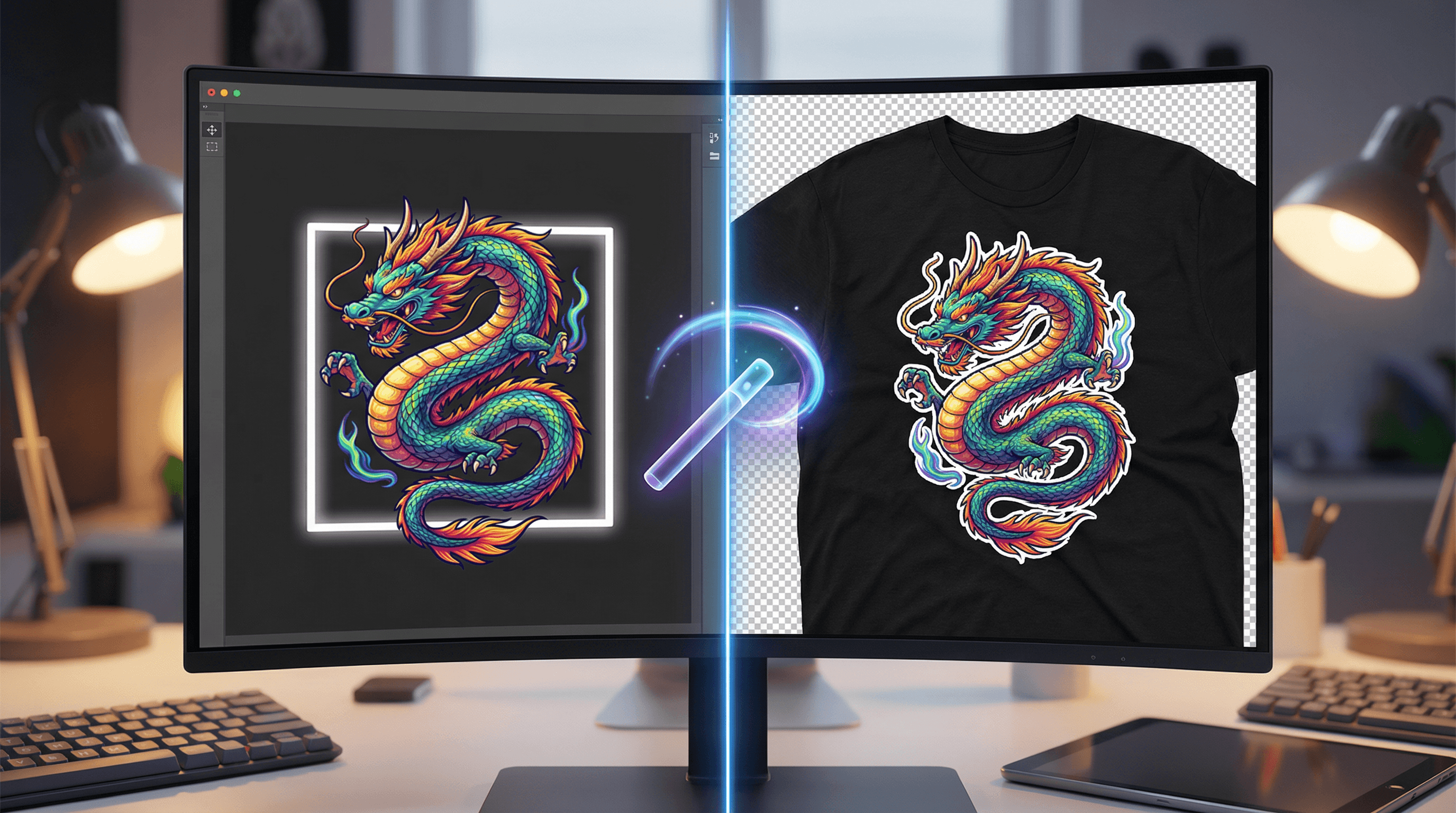 Cover for AI Background Removal: The Secret to Professional Print-on-Demand Designs